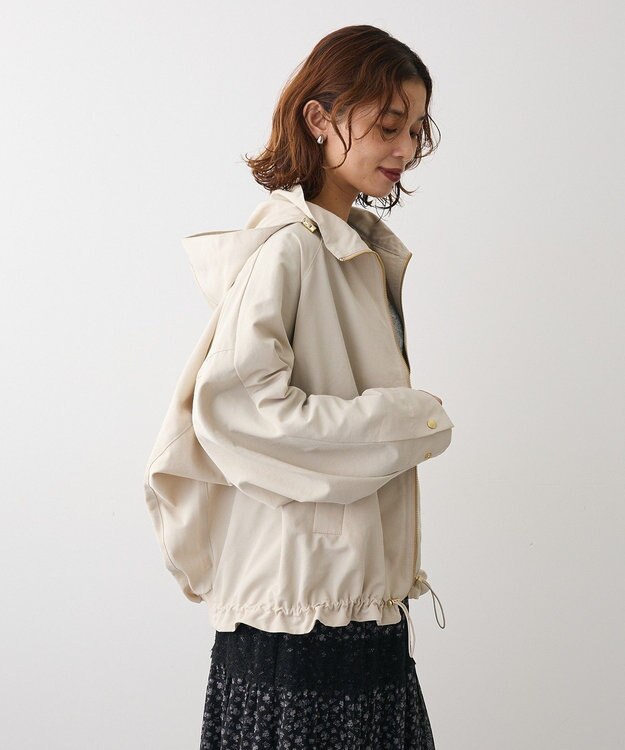 Green Parks コクーンマウンテンパーカー Light Beige