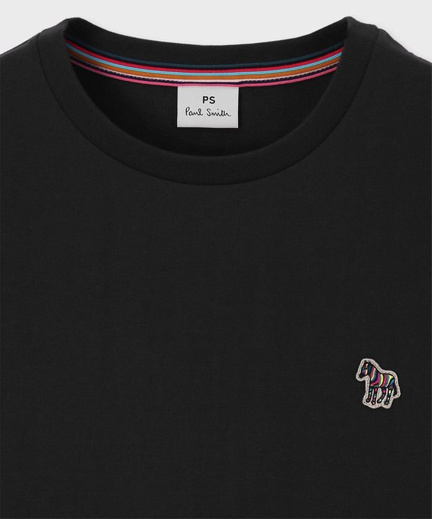 Paul Smith ゼブラ ワンポイント 長袖Tシャツ ブラック