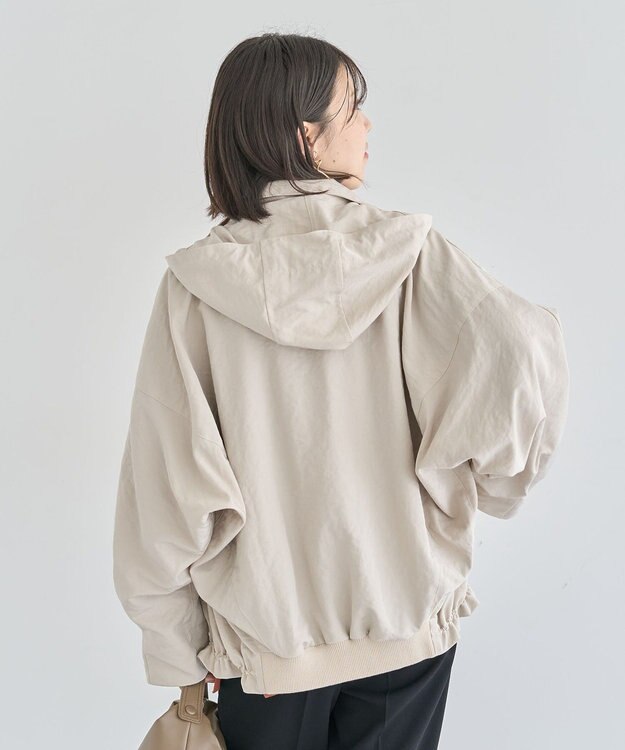 Green Parks コクーンマウンテンパーカー Light Beige