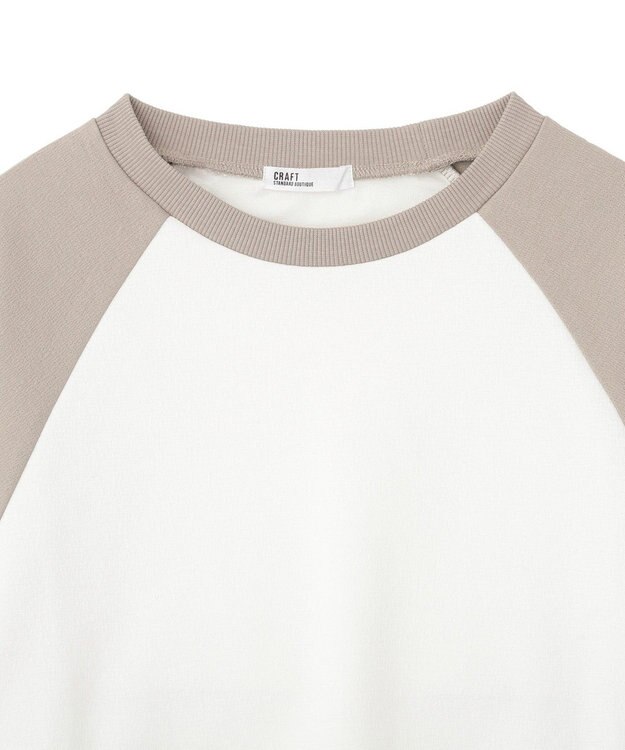 CRAFT STANDARD BOUTIQUE フクレジャカードラグランプルオーバー Light Gray