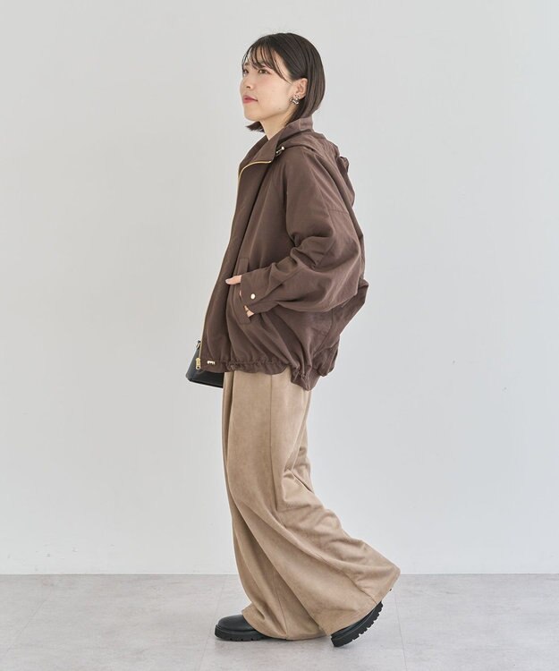 Green Parks コクーンマウンテンパーカー Light Beige