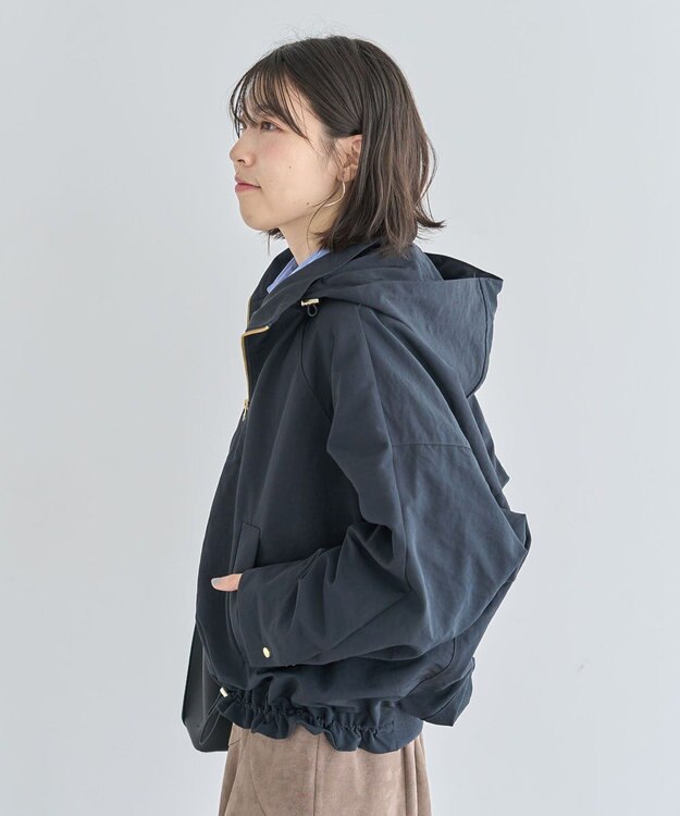 Green Parks コクーンマウンテンパーカー Dark Navy