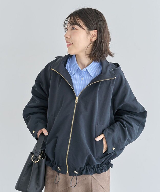Green Parks コクーンマウンテンパーカー Dark Navy