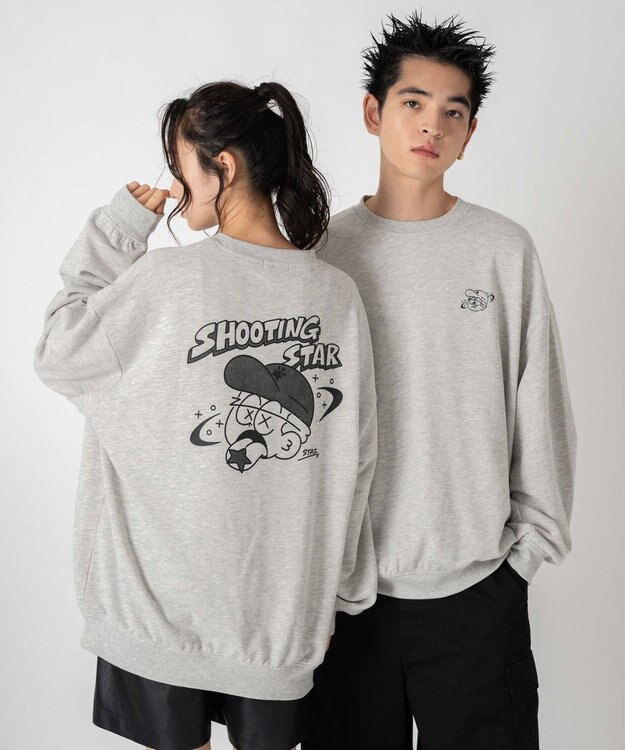 WEGO 【ユニセックス着用ITEM/SMLサイズ展開】アソートグラフィックプルオーバー 柄2