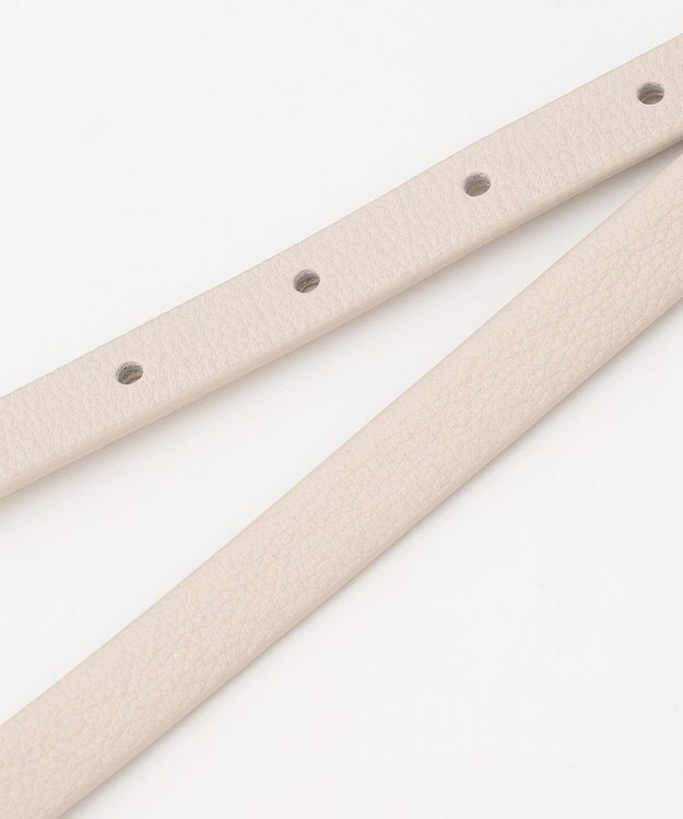 組曲 バックルナローベルト アイボリー系