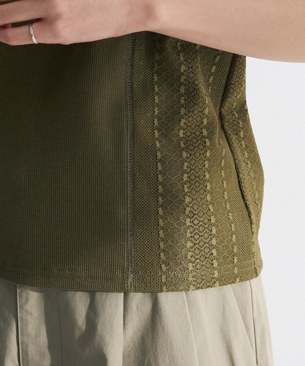 Green Parks ・ＳＵＧＡＲ　ＳＰＯＯＮ　２ｗａｙレースタンク（カップ Khaki