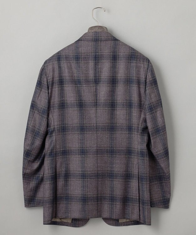 GOTAIRIKU 【DELFINO】シルクリネンライトツイード ジャケット ダークブラウン系4