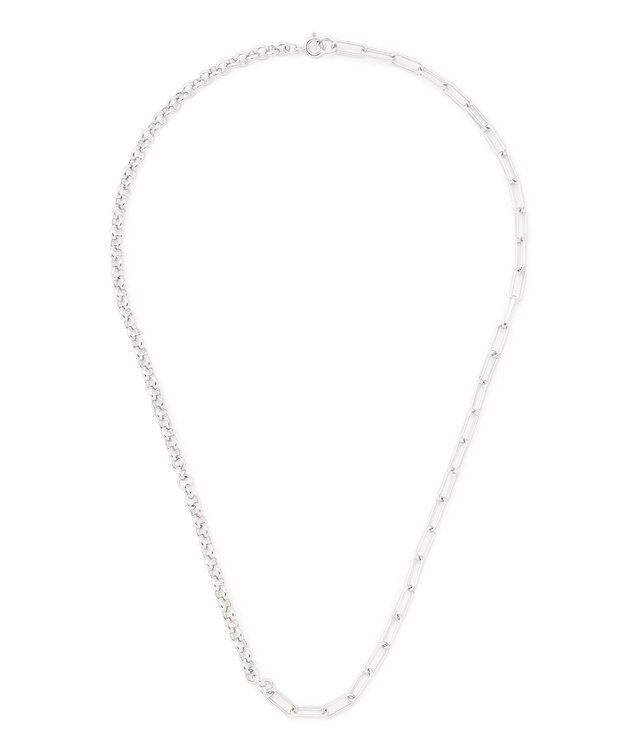 23区 【WEB&一部店舗限定】アシンメトリーチェーンコイン ネックレス シルバー系