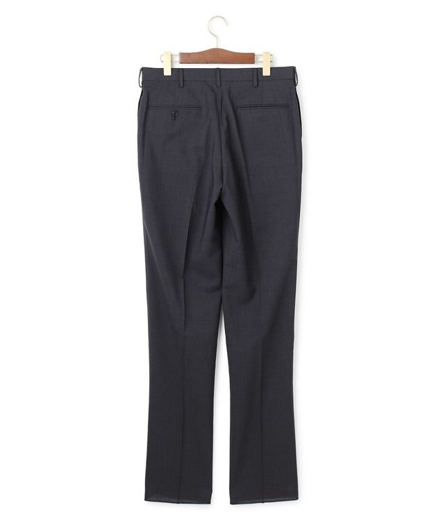 J.PRESS MEN 【KING SIZE】【洗える / 高通気性 / ストレッチ性 / 防シワ】プレーンウィーブ スラックス / ノータック グレー系