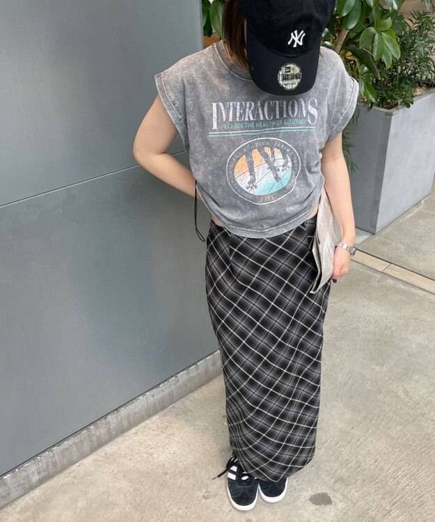 WEGO ヴィンテージウォッシュドロストデザインT 柄2