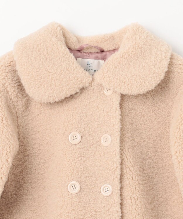 組曲 KIDS 【150-170㎝】スライバー ピーコート ベージュ系