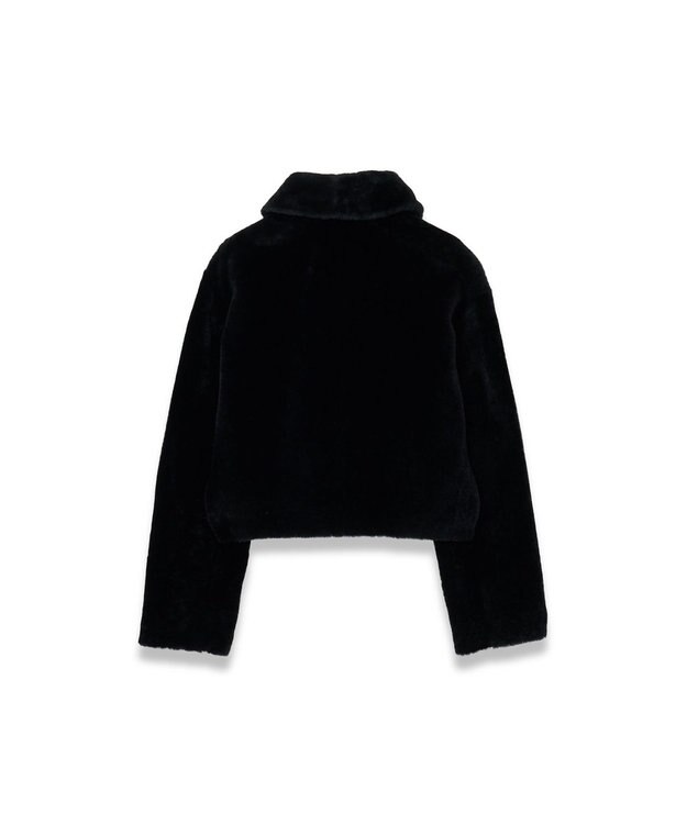 JOSEPH リバーシブル ソフトシアリングジャケット Black