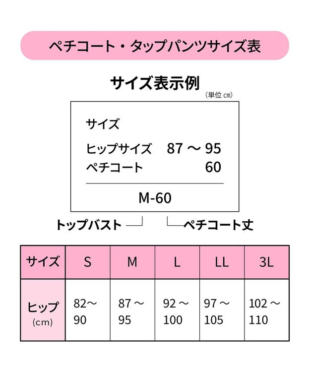 Wing ペチコート　ウイング／ワコール　EH6532 シナモンブラウン