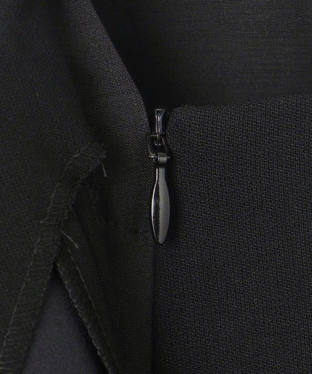 自由区 FORMAL 【襟華やか】エレガント ジャケット＋ワンピース ブラック系