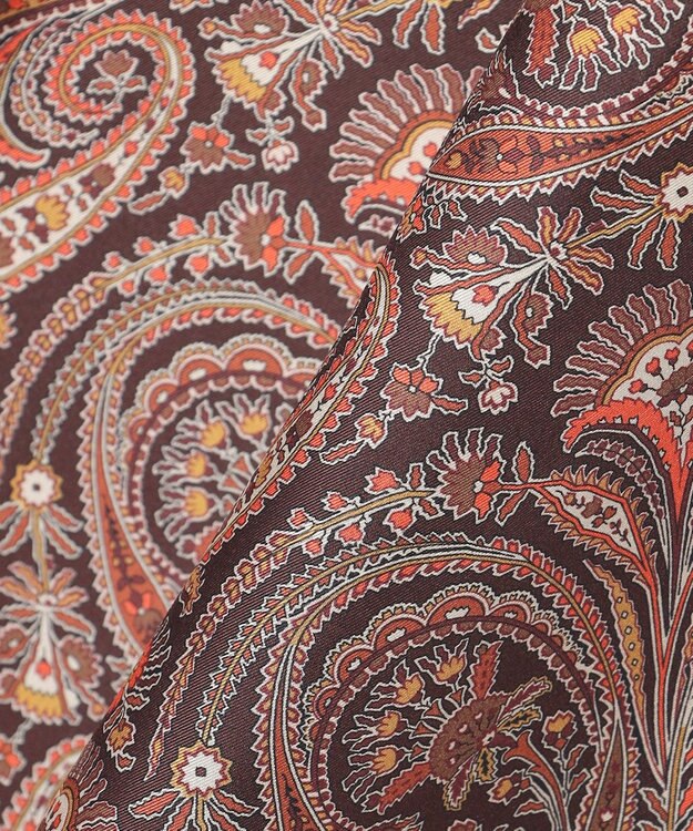 23区 【R(アール)】Ratti ペイズリープリント スカート ブラウン系5