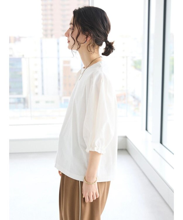 CRAFT STANDARD BOUTIQUE 袖ドロストプルオーバー Off White