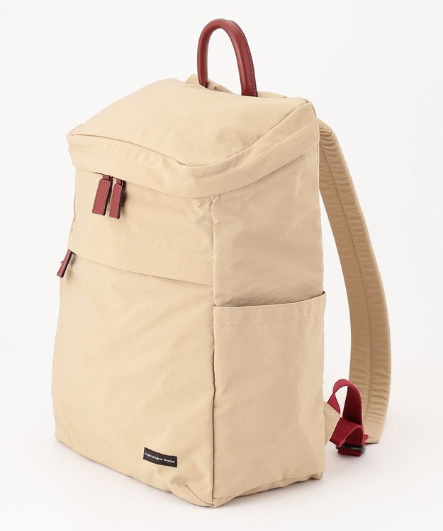 YUSHI Square - RUCKSACK  リュック【撥水/ナイロン】 ベージュ