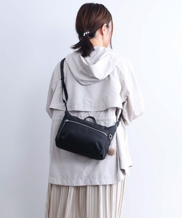 ACE BAGS & LUGGAGE kanana project PJ-15 ライトリーバッグ 舟形ショルダー 17371 カナナプロジェクト 軽量 ブラック