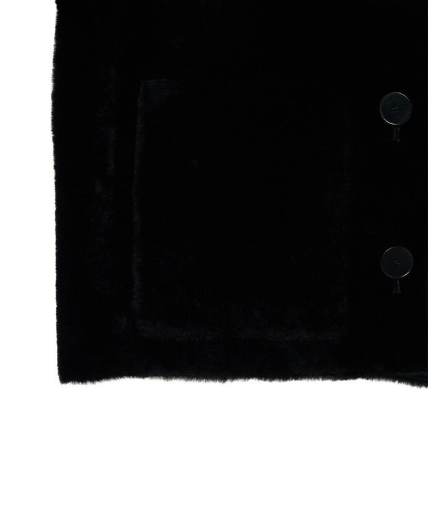 JOSEPH リバーシブル ソフトシアリングジャケット Black