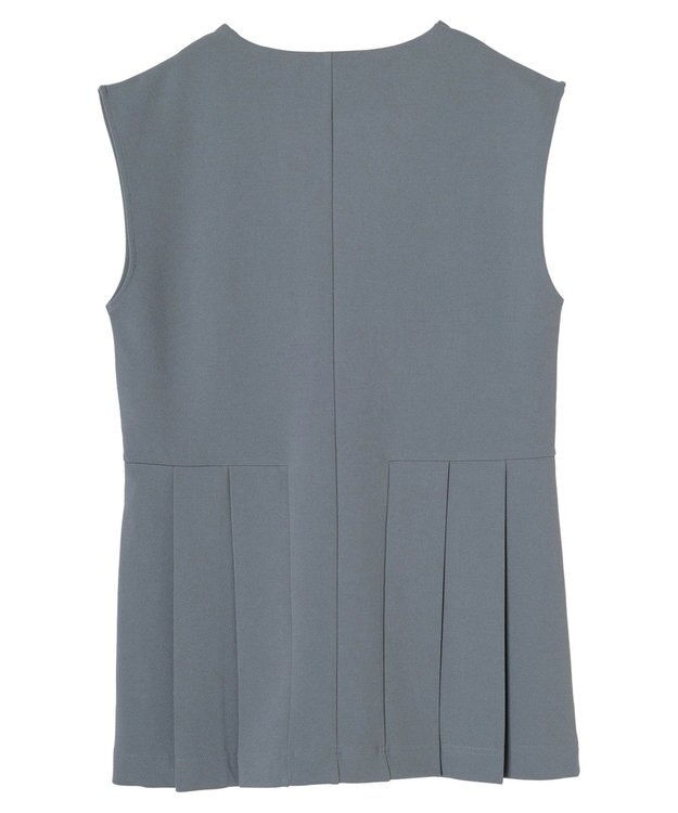 Green Parks ・Ｐｅｔｉｔ　Ｆｌｅｕｒ　サイドプリーツベスト Blue