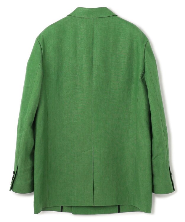 uncrave リネンオックスフォード ビッグジャケット グリーン