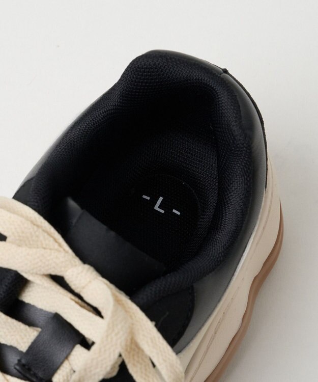 WEGO ウェーブソールカラースニーカー ブラック