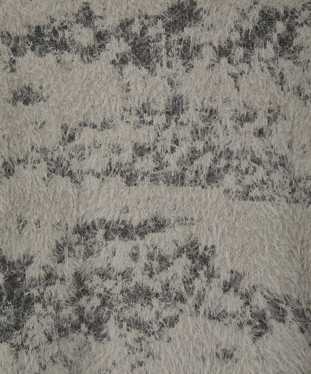 CRAFT STANDARD BOUTIQUE ニュアンス柄フェザーニットプルオーバー Gray