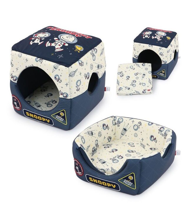 PET PARADISE スヌーピー アストロノーツ 2WAYハウス L 小型犬 アストロノーツ