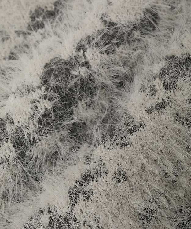 CRAFT STANDARD BOUTIQUE ニュアンス柄フェザーニットプルオーバー Gray