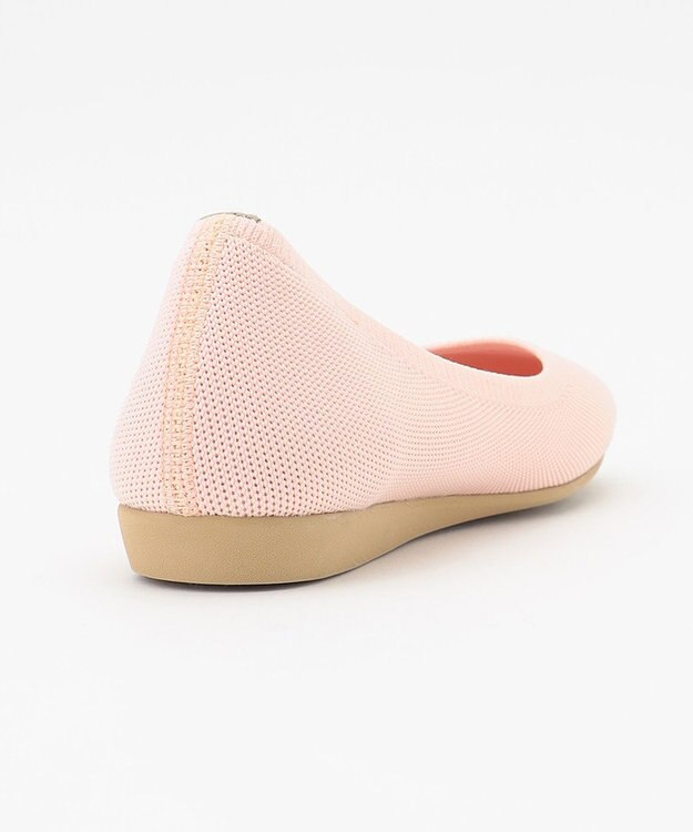 steppi “撥水＆洗えるニットシューズ” Chacottコラボ バレエシューズ ピンク