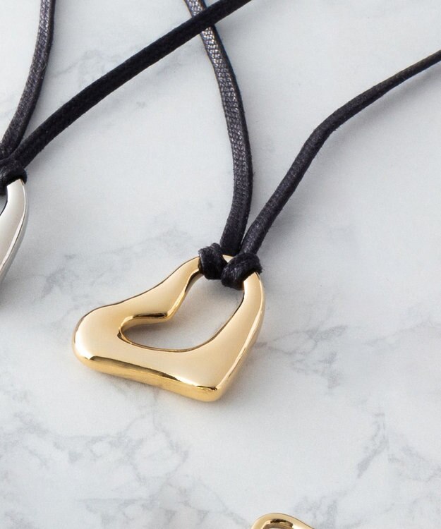 23区 ハート モチーフ ネックレス ゴールド系