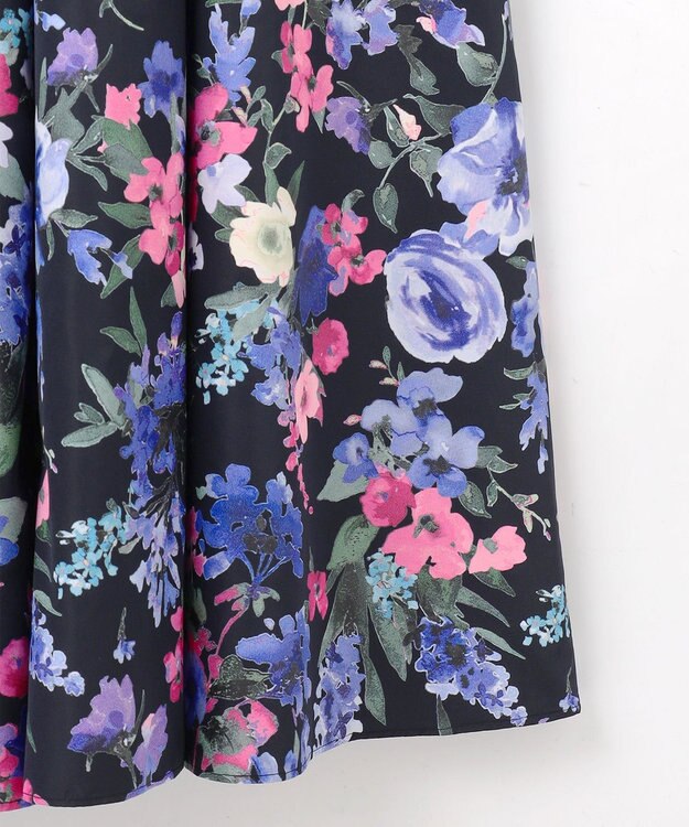 自由区 【カトリエムブーケ】Bouquet フラワーコンビドレス ブルーグレー系