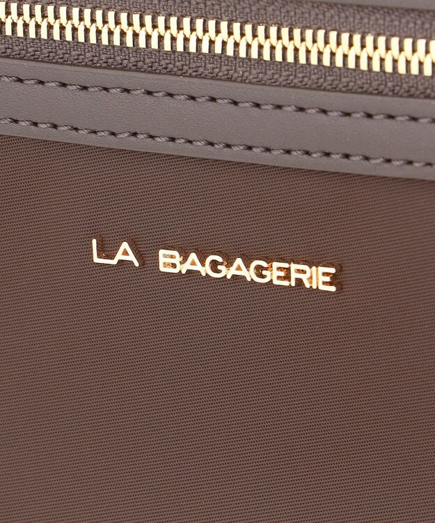 LA BAGAGERIE ループ2WAYショルダーバッグ　Mサイズ チョコ