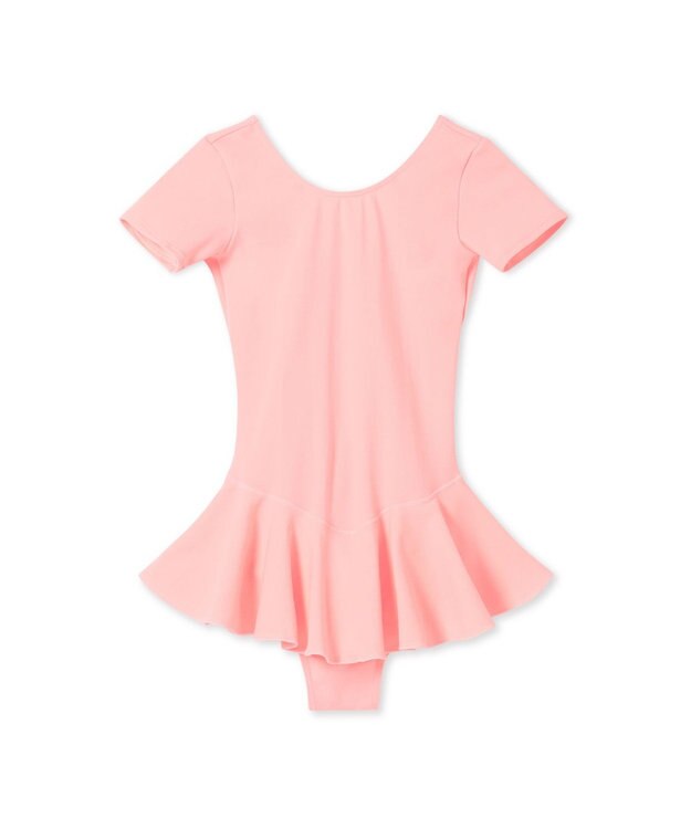 Chacott 半袖スカート付きレオタード（スムース） ベビーピンク