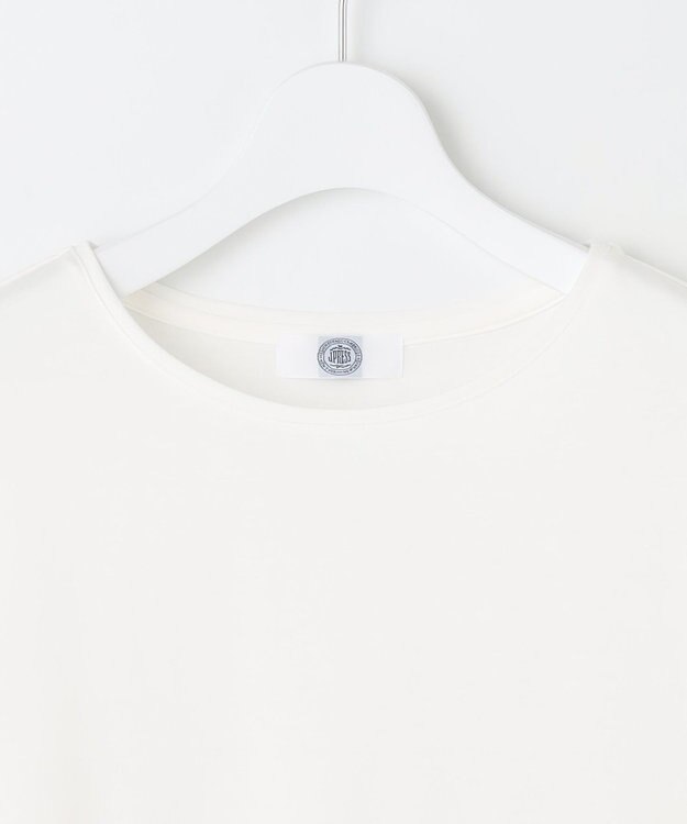 J.PRESS LADIES L 【WEB限定】レイヤードフレアー カットソー ホワイト系