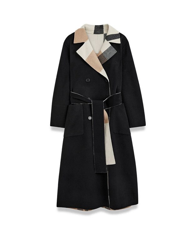 JOSEPH ダブルフェイスリバーシブル-アニメーション　ロングコート Blusher Combo