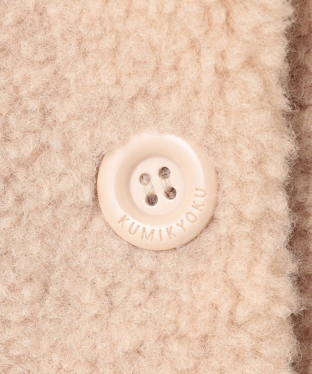 組曲 KIDS 【150-170㎝】スライバー ピーコート ベージュ系