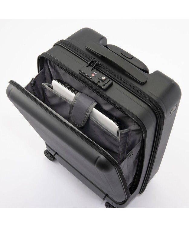 ACE BAGS & LUGGAGE ace. ジェットエクセル スーツケース 34リットル タテ型 06854 エース ブラック