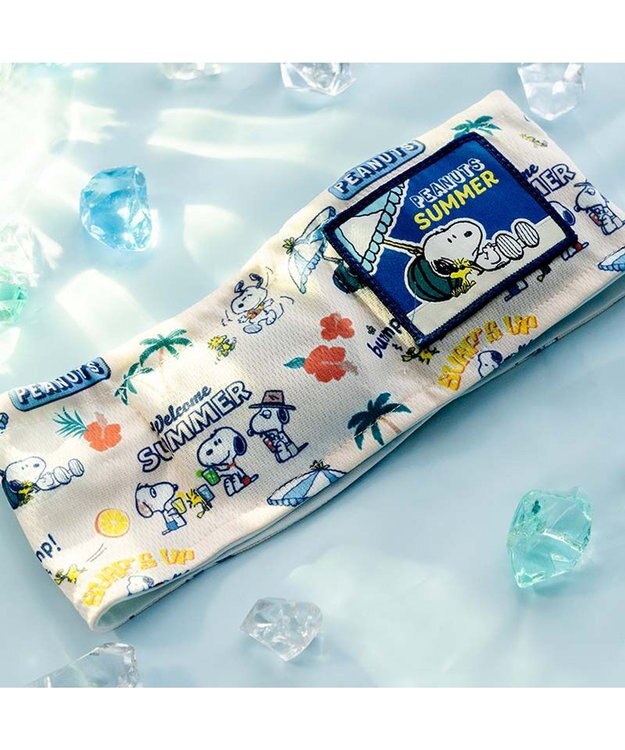 PET PARADISE スヌーピー クールネック 《サマーバケーション柄》 小型犬 マルチカラー