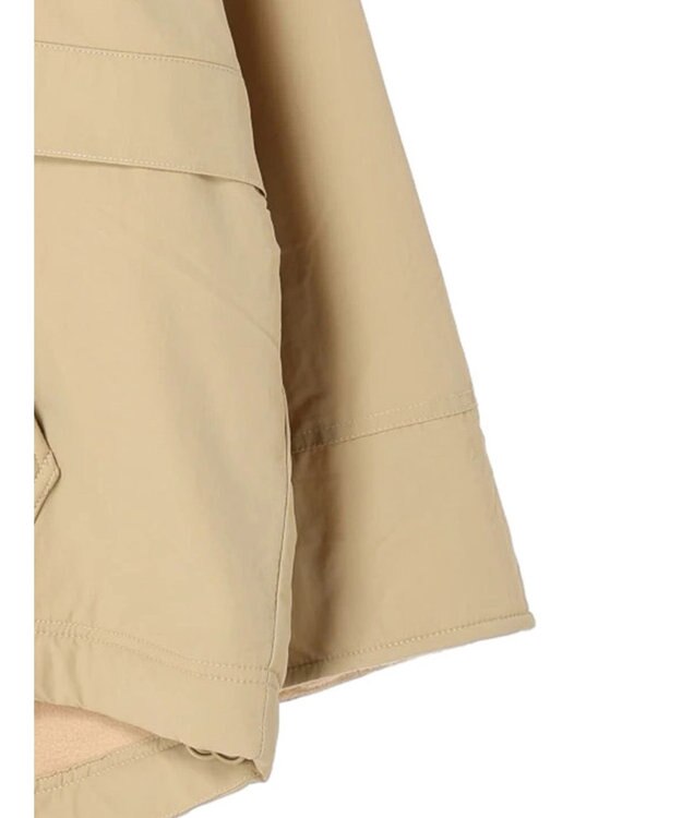 CRAFT STANDARD BOUTIQUE ナイロン×裏フリースアノラックブルゾンＬ／Ｓ Beige