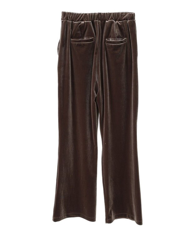 AMERICAN HOLIC ベロアベイカーリラックスパンツ Mocha