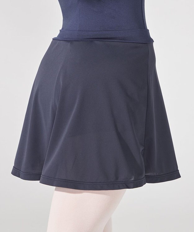 Chacott ショートスパッツ付スカート ネイビー