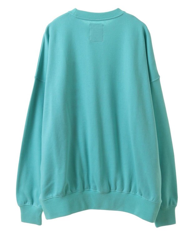 CRAFT STANDARD BOUTIQUE 【ユニセックス】裏毛プリントスウェット Blue Green