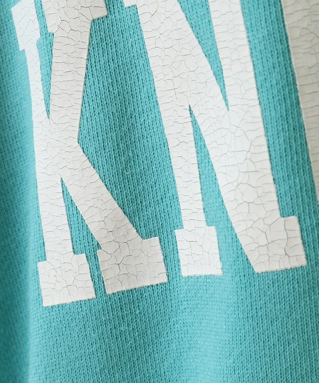 CRAFT STANDARD BOUTIQUE 【ユニセックス】裏毛プリントスウェット Blue Green