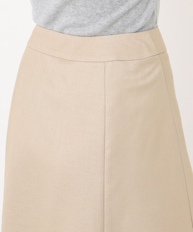 J.PRESS LADIES L 【洗える】OXIJEWELストレッチ スカート ベージュ系