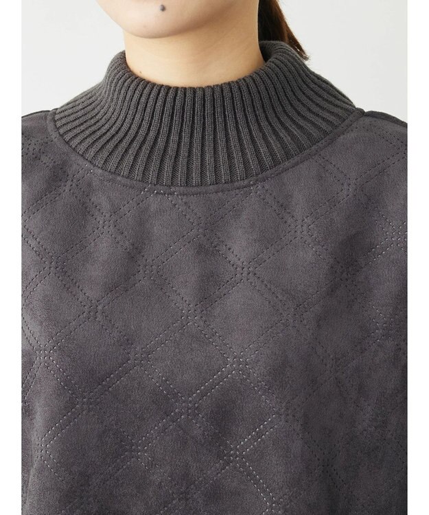 Green Parks ・ＥＬＥＮＣＡＲＥ　ＤＵＥ　エンボスプルオーバー Charcoal Gray