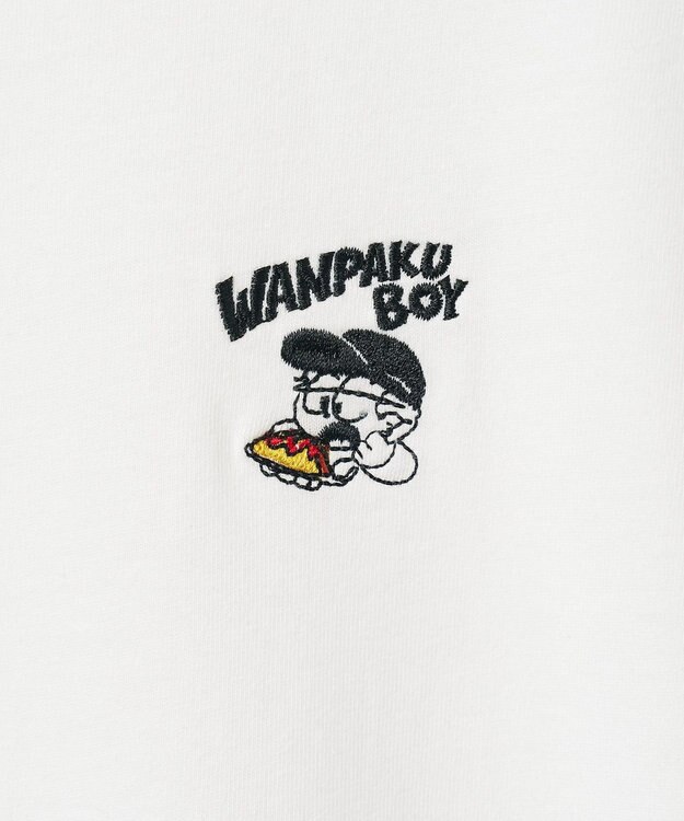 WEGO 【ユニセックス着用ITEM/綿100%/SMLサイズ展開】リラックスフィットワンポイントT（S） ホワイトその他