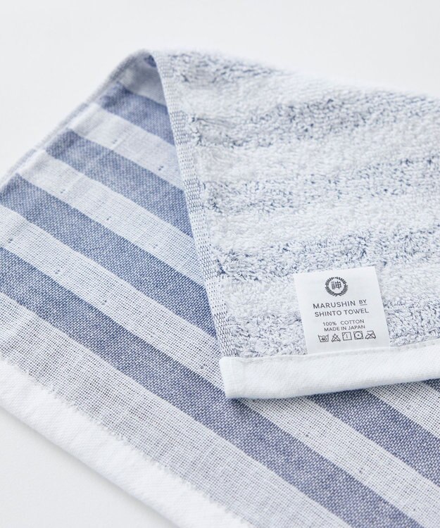 SHINTO TOWEL シマ フェイスタオル シングル シャドウ