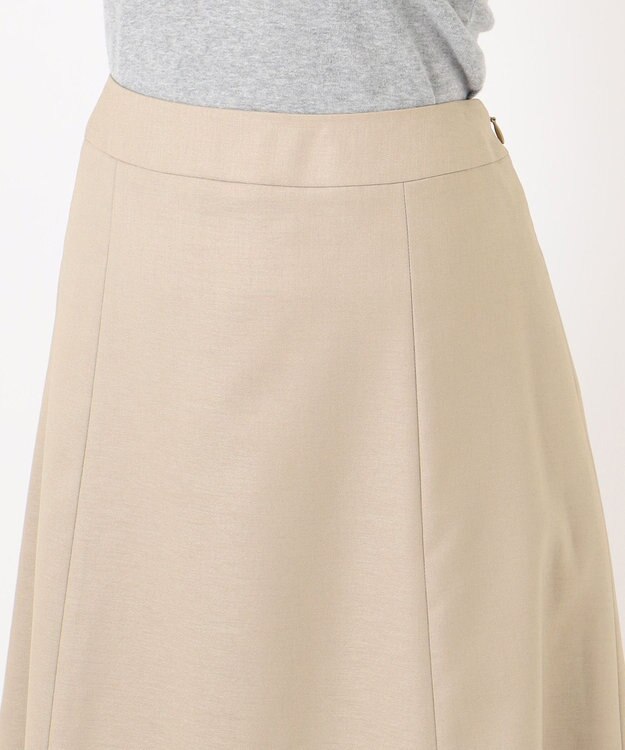 J.PRESS LADIES L 【洗える】OXIJEWELストレッチ スカート ベージュ系