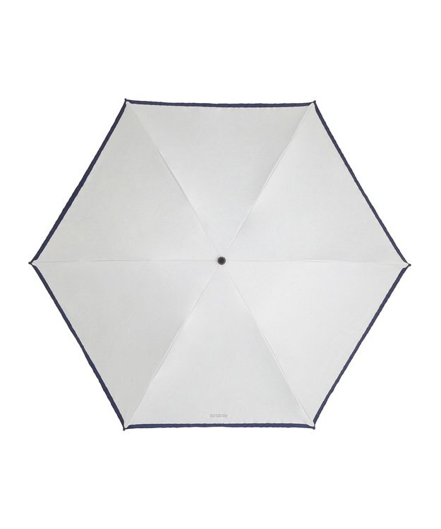 MOONBAT 【フワクール生地使用/軽量】MACKINTOSH PHILOSOPHY 遮光 晴雨兼用 折りたたみ日傘 グログラン オフホワイト